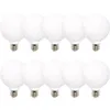 10 x LED Filament Leuchtmittel Globe G125 8W = 60W E27 opal Produktbild-Vorschau 1