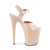 FLAMINGO-808N Damen Sandale von Pleaser, Beige  , EU 37, US Produktbild-Vorschau 7