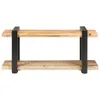 vidaXL TV-Schrank 90x40x40 cm Raues Mangoholz -  TV-Möbel Produktbild-Vorschau 3