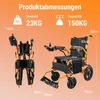 Elektrorollstuhl Elektrisch Faltbar Leicht bis 150KG, Produktbild-Vorschau 8