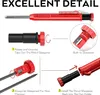 Tischler Bleistifte Set, 3 Solide Zimmermannsbleistifte mit Produktbild-Vorschau 4