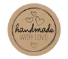 48x hochwertige Etiketten "Handmade with love " hohe Produktbild-Vorschau 1