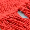 Tapis en coton rouge 120x170 Voir les images du produit 4