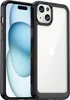 iPhone 15 Hülle, Klar Rückseite Stoßfeste TPU Silikon Produktbild-Vorschau 1