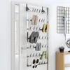 vidaXL Hängender Schuhe-Organizer Silbern 66x13x139 cm Produktbild-Vorschau 2