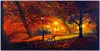 Coloray Küchenrückwand 140x70 Spritzschutz aus Glas - Park Produktbild-Vorschau 1