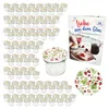 A collection of glass jars with strawberry-themed lids, a cookbook, and a decorative circular image of strawberries. Produktbild-Vorschau