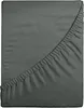 Softimi | Spannbettlaken 140x200 cm - Grafit - 100% Produktbild-Vorschau 1