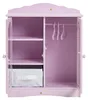 Puppenschrank Holz Puppenzubehör Babypuppen Spielzeug Produktbild-Vorschau 9