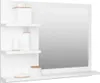 vidaXL Specchio da bagno bianco 60x10,5x45 cm Materiale a Anteprima dell’immagine prodotto 7