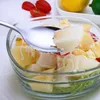 Salatbesteck 8-teilig, Edelstahl, 4 Gabeln + 4 Löffel, silber Productafbeelding-voorbeeld