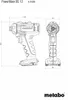 Technical drawing of a cordless drill with dimensions. Anteprima dell’immagine prodotto