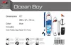 F2 Junior SUP Stand Up Paddle Board Ocean Boy  9'2''  Blau Produktbild-Vorschau 2