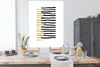 MuchoWow® Poster Linie - Gold - Gestaltung 120x160 cm - Produktbild-Vorschau 3