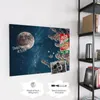 Magnettafel 120x90cm Pinnwand Whiteboard beschreibbar - Produktbild-Vorschau 4
