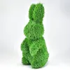 AniPlants Grasfigur Deko Hase aufrecht stehend Haus und Produktbild-Vorschau 2