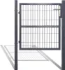 TolleTour Gartentor 100 x 100cm Gartentür verzinkter Stahl Produktbild-Vorschau 1