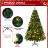 Künstlicher Weihnachtsbaum 180cm Tannenbaum mit Beleuchtung Produktbild-Vorschau 6