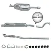 Auspuffanlage OPEL Astra G Cabrio, Coupe 1.8i T98 125 PS Produktbild-Vorschau 1