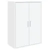 vidaXL Sideboard Blanc 60x31x84 cm Bois composite Voir les images du produit 2