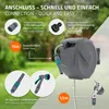 ECD Germany Schlauchaufroller, 15m+1,5m Schlauchtrommel, Produktbild-Vorschau 4