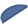 vidaXL 15 ks rohoží na schody modré 65 x 24 x 4 cm Náhled obrázku produktu 1