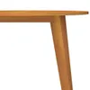 vidaXL Tavolo da giardino Ø110x75 cm Legno massello di Anteprima dell’immagine prodotto 7