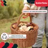 KOTARBAU® Nákupní košík - Úložný košík - Proutěný košík - ⌀ Náhled obrázku produktu 4