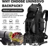CarryQuest® - 90L Wanderrucksack Wasserabweisend Produktbild-Vorschau 2