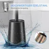 Silikon-Toilettenbürste aus Edelstahl: Tiefenreinigung mit Produktbild-Vorschau 6