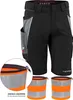 Qualitex kurze Arbeitshose - REFLEX-BUNDLE IRON Shorts + Produktbild-Vorschau 1