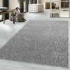 Teppich Läufer Wohnzimmer Hellgrau 80x150 Unicolor - Produktbild-Vorschau 2