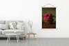 MuchoWow® Textilposter Korb - Pflaume - Rosa - Rustikal - Produktbild-Vorschau 3