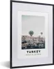 MuchoWow® Gerahmtes Poster Türkei - Heißluftballon - Produktbild-Vorschau 1