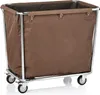 Wäschewagen / Wäschesammelwagen, CNS, 1 Wäschesack, Produktbild-Vorschau 1