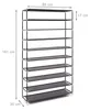 Relaxdays 4052025047276, Gesloten, Zwart, Wit, Fleece, Productafbeelding-voorbeeld 4
