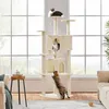 Yaheetech XXL Kratzbaum, 202,5 cm, mehrstufig, mit 3 Produktbild-Vorschau 2
