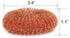 10 kusů měděných drátěnek – drhnoucí utěrka na nádobí, Náhled obrázku produktu 4
