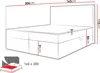 MIRJAN24 Boxspringbett mit zwei Bettkästen Wokio, Produktbild-Vorschau 7