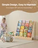 SucceBuy Libreria Montessori a 5 livelli, libreria per Anteprima dell’immagine prodotto 4