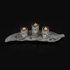 Relaxdays Set de bougeoirs avec plateau et pierres, 50,5 Voir les images du produit 6