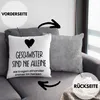 Trendation - Geschwister Sind Nie Alleine Deko-Kissen mit Produktbild-Vorschau 2