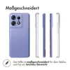 Accezz Cover posteriore trasparente in TPU Motorola Edge 50 Anteprima dell’immagine prodotto 4