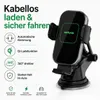 Auto Handyhalterung mit Qi-Ladefunktion 15W – Smartphone Produktbild-Vorschau 3
