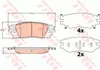 TRW Bremsbeläge Satz Hinten für LEXUS NX (ZGZ1, AGZ1, AYZ1) Produktbild-Vorschau 3