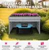 Hortus robotická sekačka na trávu garáž, dřevo, střecha s Náhled obrázku produktu 4