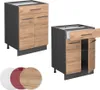 Küchenunterschrank Vicco Fame-Line Goldkraft Eiche 60 cm Produktbild-Vorschau 6