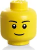 LEGO Mini-Aufbewahrungskopf STORAGE HEAD BOY 360 ml gelb Produktbild-Vorschau 15