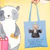 Mr. & Mrs. Panda Einkaufstasche Pastor Herz - Sky Blue - Produktbild-Vorschau 2