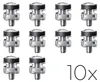 deleyCON M6 Käfigmuttern & Schrauben Set, 10 Stück - Silber Produktbild-Vorschau 5